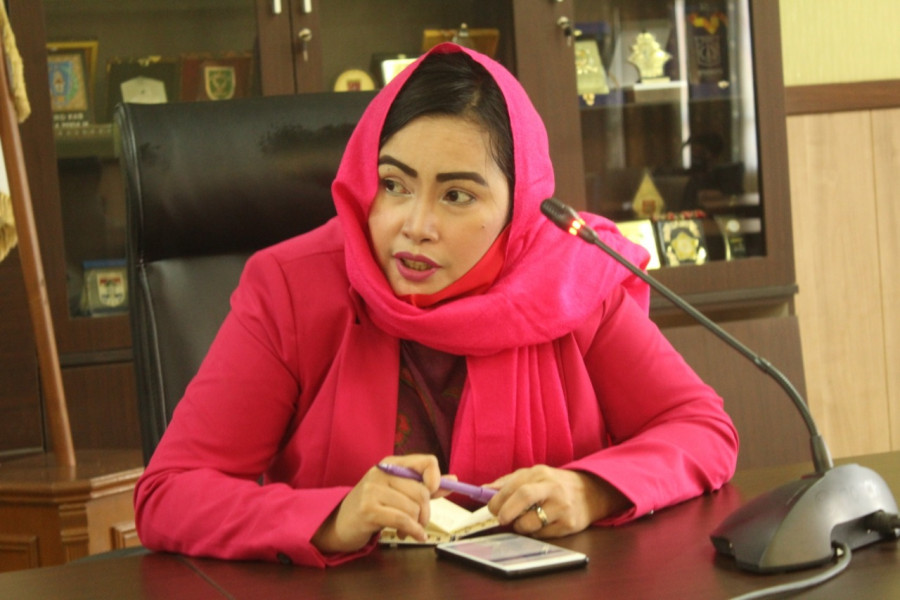 Ketua Fraksi Gerindra DPRD Kutai Kartanegara (Kukar) Ria Handayani