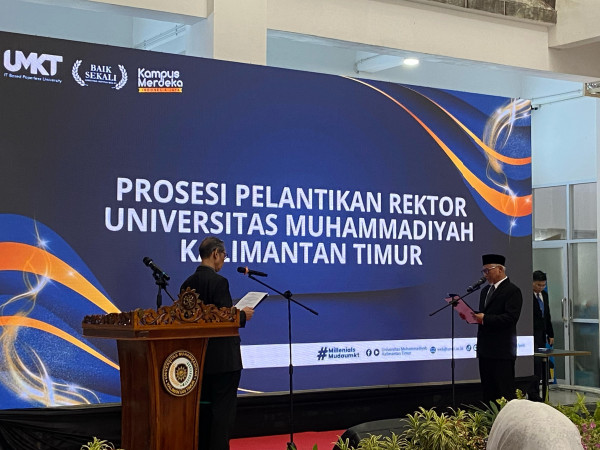 Lab Umkt Rektor Baru UMKT Dilantik, PP Muhammadiyah Ingatkan Pentingnya Sinergi ...