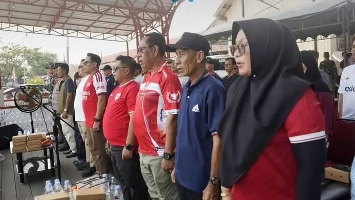 Kadispora hadiri penutupan Muara Wis Cup 2026 (disporakukar.dok)