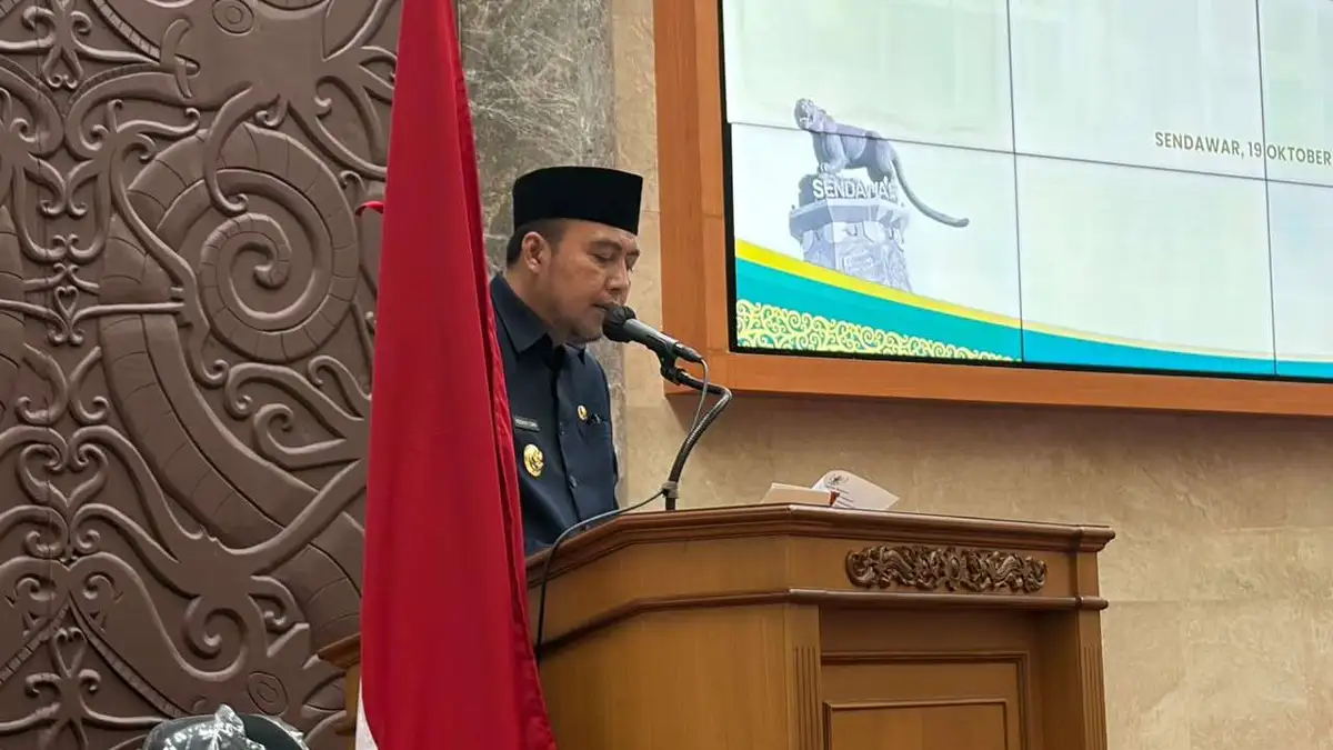 Bupati Kutai Barat Frederick Edwin (Adi/Korankaltim.com)
