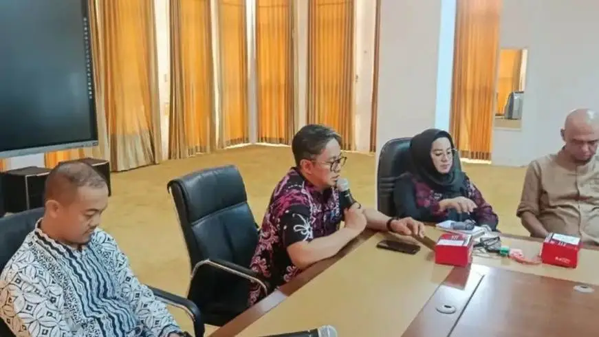 Kegiatan rakor dan presentasi rangkaian kegiatan (Dispar)