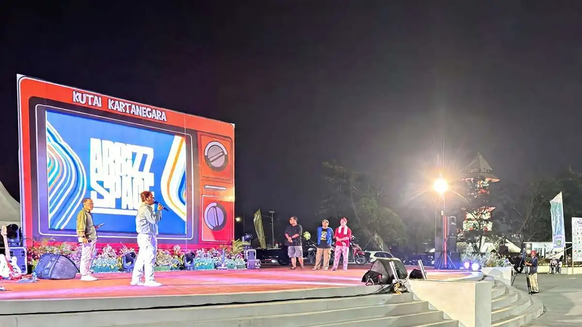 Kepala Diskop UKM M Reza saat pemaparan (Heri/Korankaltim.com)