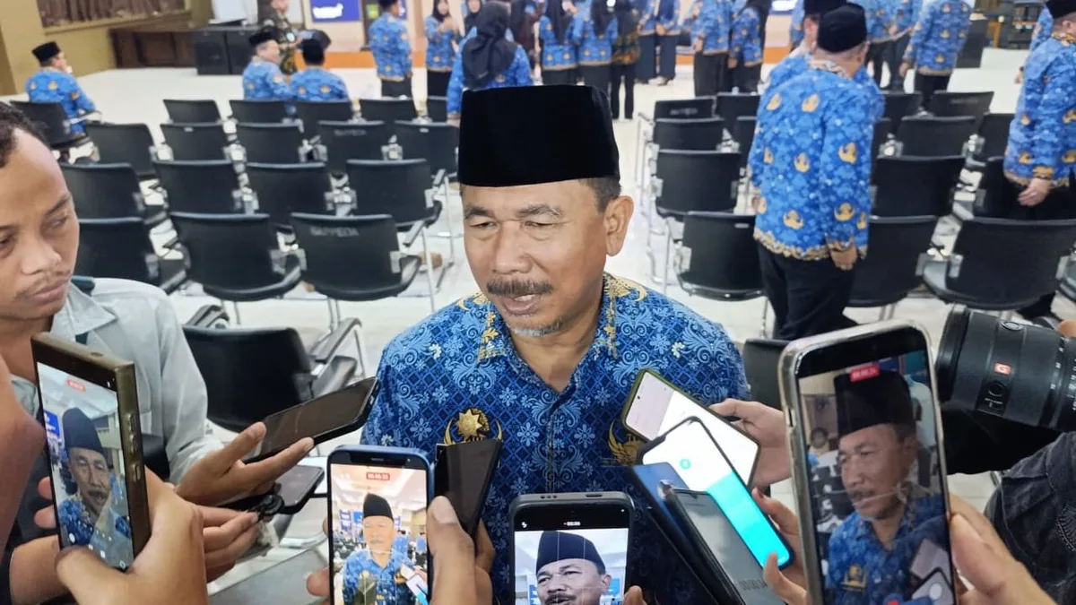 Sekda Kukar, Sunggono. (Foto: Muhammad Anshori/KoranKaltim.com)
