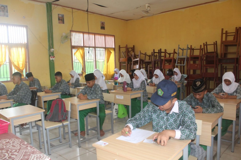 Mts Insan Cendekia Kutim Gelar Assesmen Madrasah Pengganti Uambn Dan Un