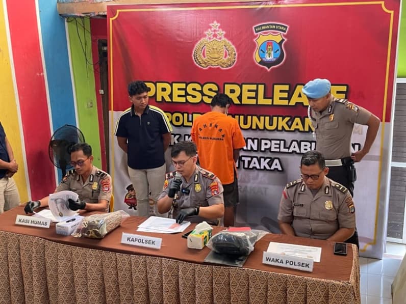 Kasus Pencurian Emas Palsu di Nunukan Pelaku Residivis Berencana Nikah dengan Hasil Curian