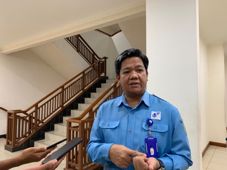Direktur Perumda AMDT PPU, Abdul Rasyid. (Foto: Adi Kade/Pusaranmedia.com).