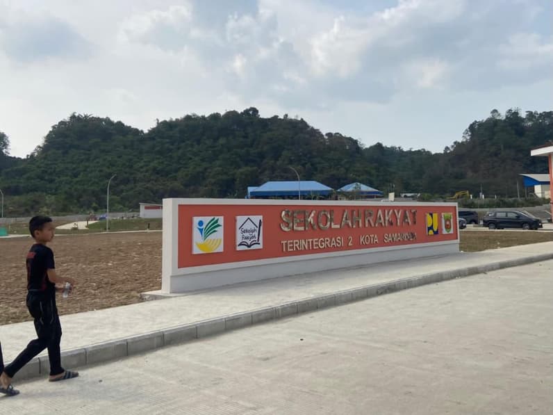 Sekolah Rakyat di Palaran, Kota Samarinda telah rampung 100 persen, Selasa (27/10/2026). (Foto: Tri/Pusaranmedia.com)