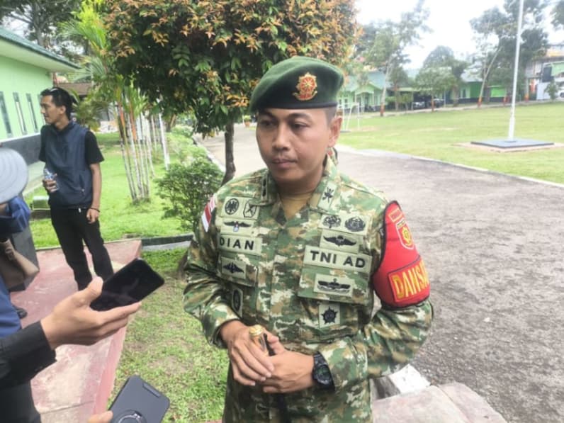 Dansatgas Yonkav 8/NSW/2 Kostrad Letkol Kav Dian Kriswijaya. (Foto: Diansyah/Pusaranmedia.com)