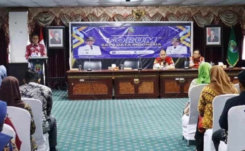 Forum Satu Data Indonesia yang diselenggarakan Bappeda Litbang Nunukan (Foto: Prokopim Nunukan)