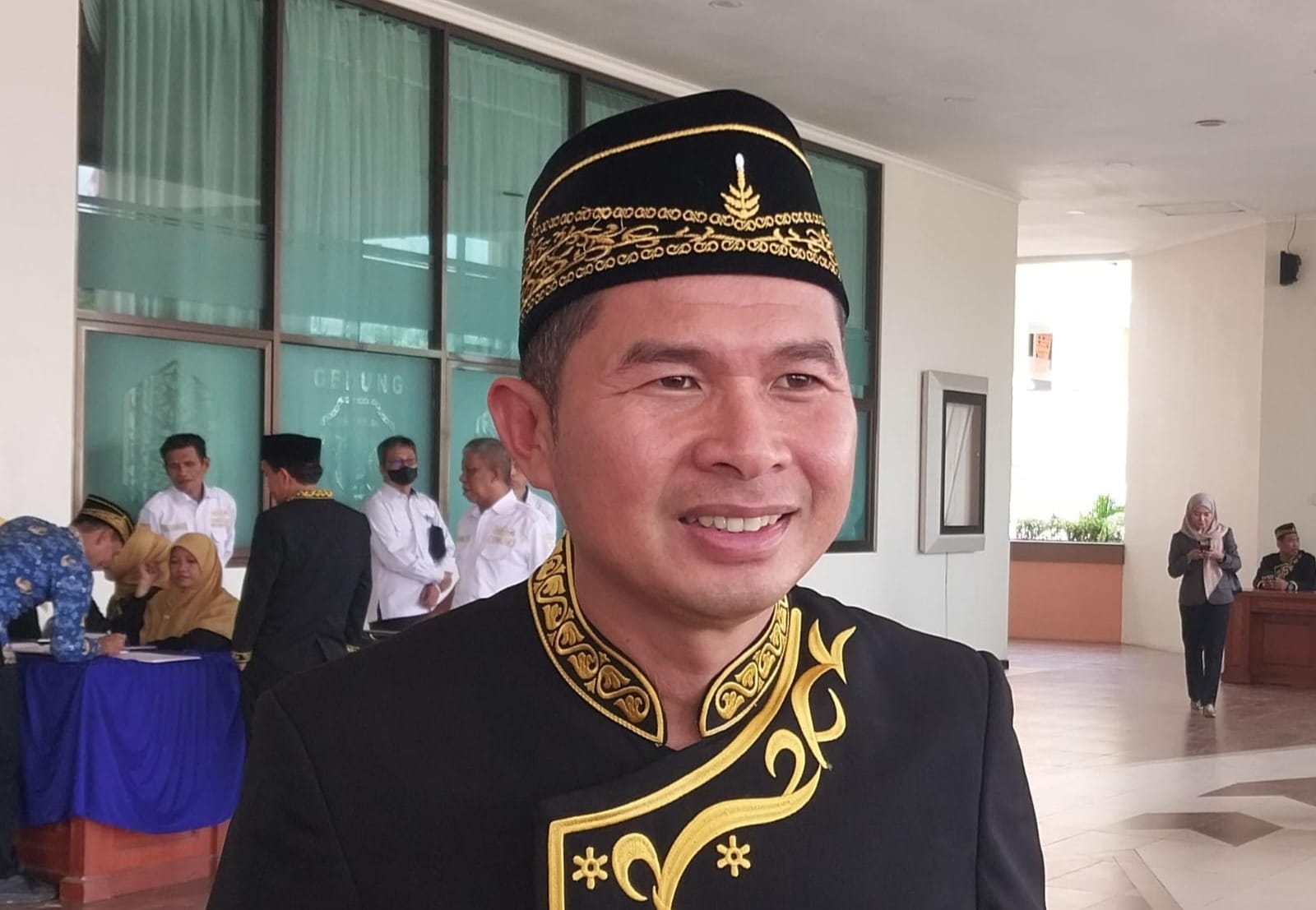 Kepala BKAD PPU, Muhajir. (Foto: Adi Kade/Pusaranmedia.com)