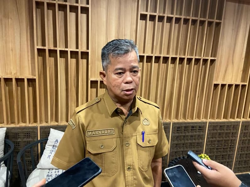 Asisten II Sekretariat Daerah Kota Samarinda, Marnabas. (Foto: Tri/Pusaranmedia.com)