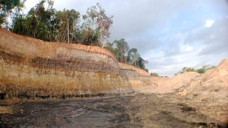 Lahan eks tambang (foto: M Anshori/Seputarfakta.com)